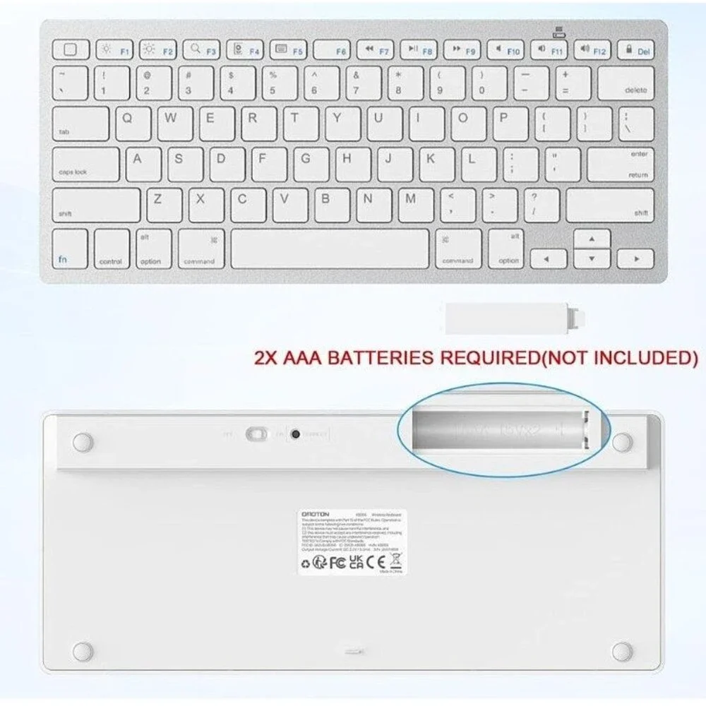 OMOTON Bluetooth Keyboard For iPad 10th Generation, iPad 10.2 (9th/8th/7th